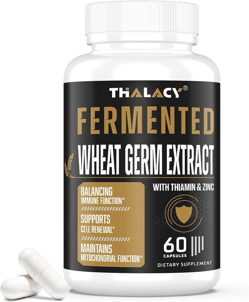 Spermidine Supplements 13 mg - 1300 mg Buğday Germ Extract Capsules Potent Formula ile Sağlıklı Ağlama, Günlük Immune Sistemi ve Hücre Yenileme, 120 Capsules