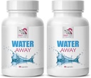 Diuretic su desteği - WATER AWAY - Akış, Wellness diuretic, Doğal sıvı desteği, Herbal denge desteği, Su yönetimi takviyesi, Doğal diuretik, Sağlık 2 Şişe 120 Caps