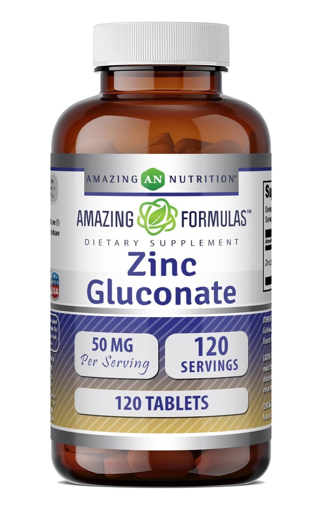 Amazing Formulas Zinc Gluconate Supplement 