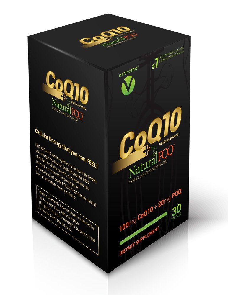 CoQ10 QQ - Doğal PQ ile CoQ10 - Vegetarian Softgels