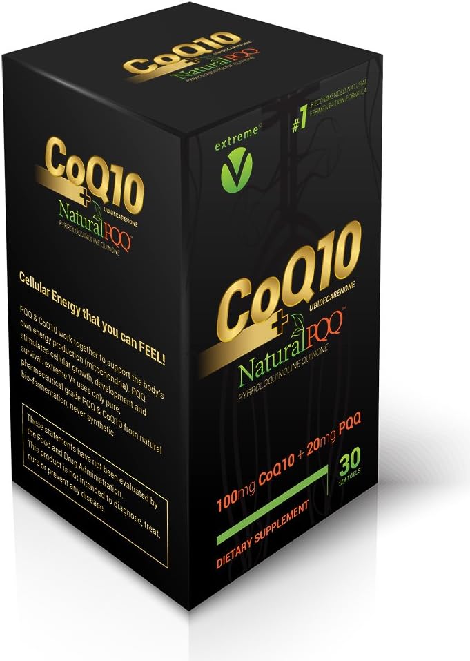 CoQ10 QQ - Doğal PQ ile CoQ10 - Vegetarian Softgels