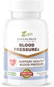 ZEN LIFE HERB Blood PressuREx - Kalp Sağlığı Kan basıncı Desteği Tamam-Dep Kan Baskısı ve Sağlıklı Geometri Doğal BTC Plus %100 Saf Plant-Based Supplement (60 Capsules)