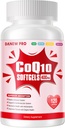 CoQ10-400mg-Softgels με PQQ, BioPerine & Omega-3, Coenzyme Q10 (Ubiquinone) συμπλήρωμα για την υψηλή απορρόφηση, ισχυρό-αντιοξειδωτικό, υποστήριξη καρδιά & ενέργεια-παραγωγή, 120 υπηρεσίες