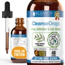 Cleanse Drops - Gelişmiş Kidney & Gallbladder Cleanse Support Supplement - Daha İyi Aborpsiyon için Sıvı Teslimat - Amazon Rainforestest'de Kullanılan Chanca Piedra