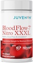 Juvenon BloodFlow-7 Nitrik Oksit Nitrosigine ile Tamamlandı - En Az Apsiyon için Geliştirilmiş Formula - Circulation Alert, Blood Pressure, Cholesterol Support (180)
