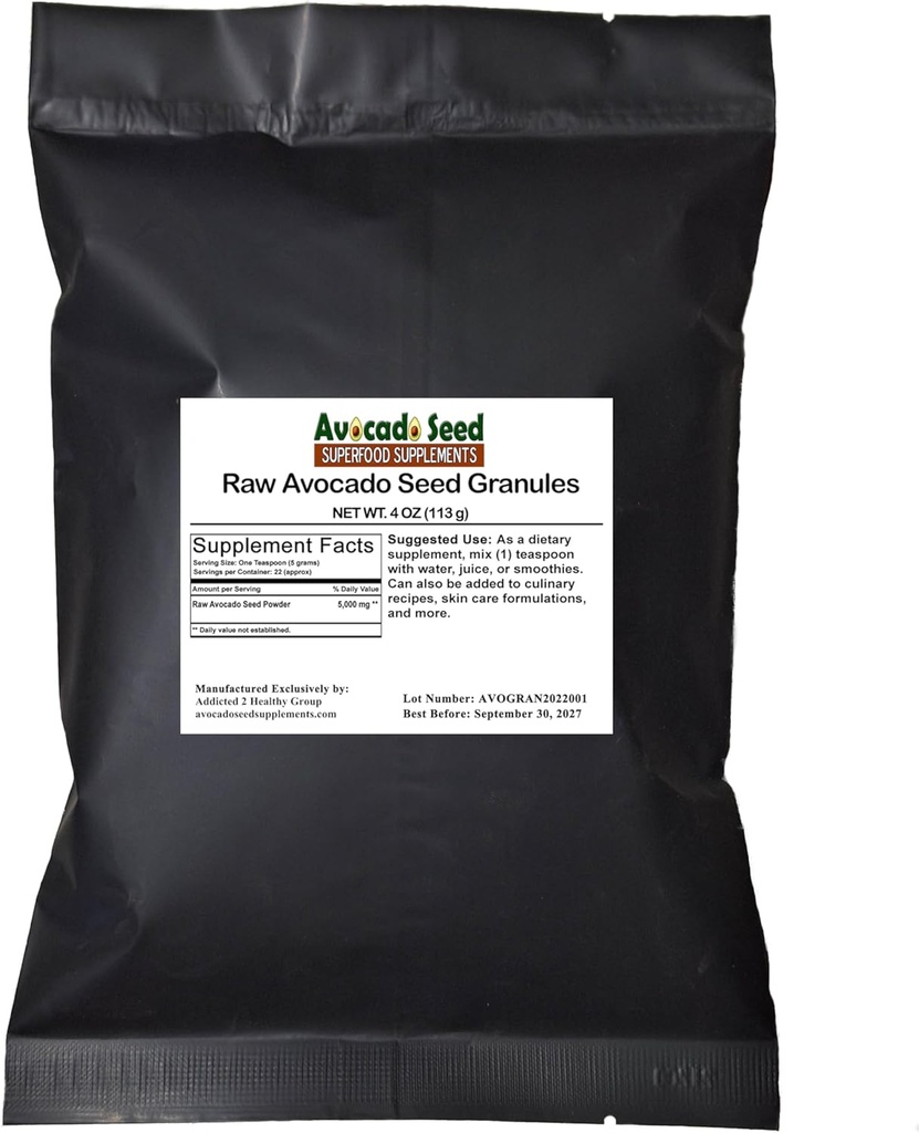 Raw Aokak Tohumları 4 Ounces - Antioksis,Fiber, Cholesterol,Heart Health,Skin Care-Made in USA-Origin
