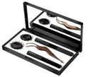 Lashify Control Kit - Complete DIY Eye Lash Start Set - Curl Gossamer Black 10mm, 12mm, Black Travel Case, Control Wand