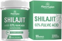 SHILAJIT Capsules 1000 mg - Himalaya Shilajit with Fulvic Acid - Shilajit Supplement Capsules- Shilajit for Men & Women - 90 Capsules