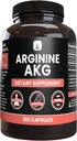 PURE ORIGINAL INGREDIENTS Arginine AAKG (365 Capsules) Magnezyum Or Rice Fillers, Always Pure, Lab TY