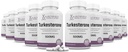 Justified Laboratories (10 Pack Turkesterone 500 mg 10% Standartlaştırılmış Doğal olarak Stamina Endurance Strength 600 Capsules