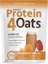 PE Science protein4Oats, Protein Tozu Şaşırtıcı Tasting Protein Oatmeal, Whey ve Casein, Gluten Free, Peanut Butter ve Honey, 12 Hizmetler