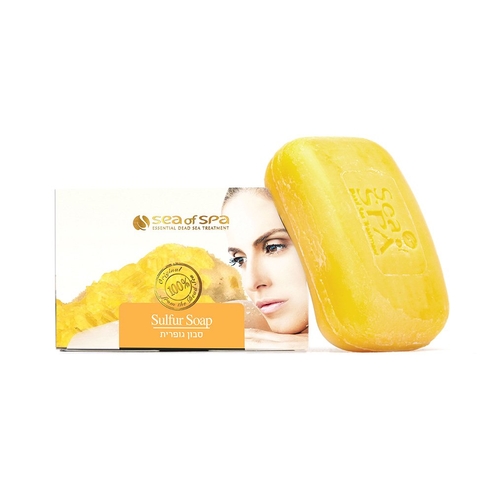Dead Sea Sulphur Soap - Psoriasis & Eczema Tedavisi