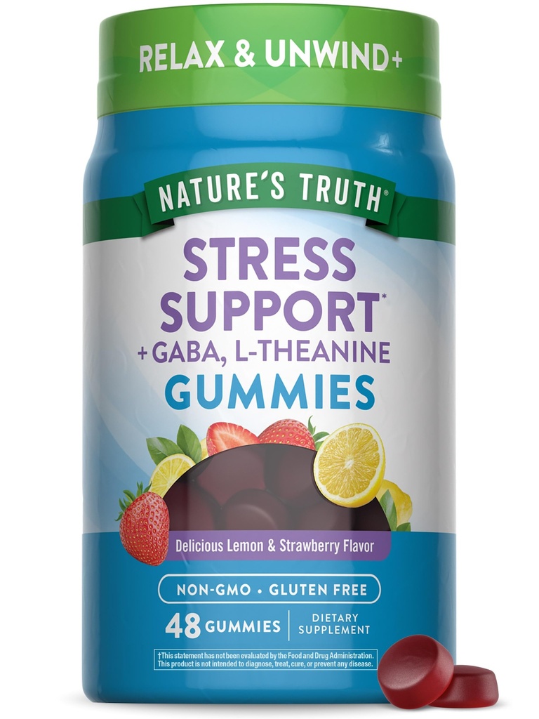 Nature's Truth Stress Relief Gummies for Adults 