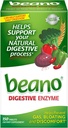 Beano Digestive Ένζυμο, Προληπτικό Αέριο Ανακούφιση για Ενήλικες, Βοηθά στην πρόληψη του αερίου και του Bloating, 150 δισκία