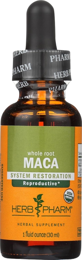 Herb Pharm, Βιολογικό εκχύλισμα Maca, 1 Fl Oz