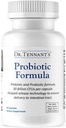 Dr. Tennant's Probiyotik Formula with Prebiyotiks | 30 Milyar CFUs | Time-Release, Acid-Resistant, Vegan Capsules | Gluten-Free, Dairy-Free, No Refrigeration Needed