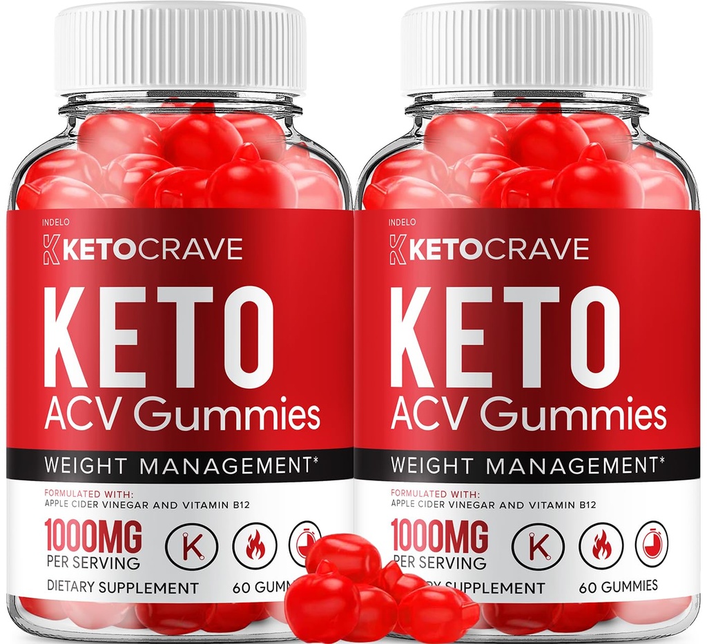(2 Πακέτο) Crave Keto ACV Gummies - Advanced Formula Crave Keto Plus ACV Weight Management Gummies Apple Cider Vinegar Crave ACV Gummies Dietary Supplement Κριτικές Άνδρες (120 Gummies)