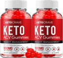 (2 Πακέτο) Crave Keto ACV Gummies - Advanced Formula Crave Keto Plus ACV Weight Management Gummies Apple Cider Vinegar Crave ACV Gummies Dietary Supplement Κριτικές Άνδρες (120 Gummies)