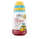 Zarbee's Children's Daytime All-in-One Honey Cough Syrup + Mucus, Throat & Nasal for Kids 6-12 + Dark Honey, Ivy Leaf Extract, çinko Turmeric Root, & B-Vitamins, Drug-Free, Grape, 4 fl ozzz