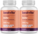 BESTVITE SAM-e 200 mg (120 Tablet) (60 x 2) İtalya'dan Premium Malzemeler