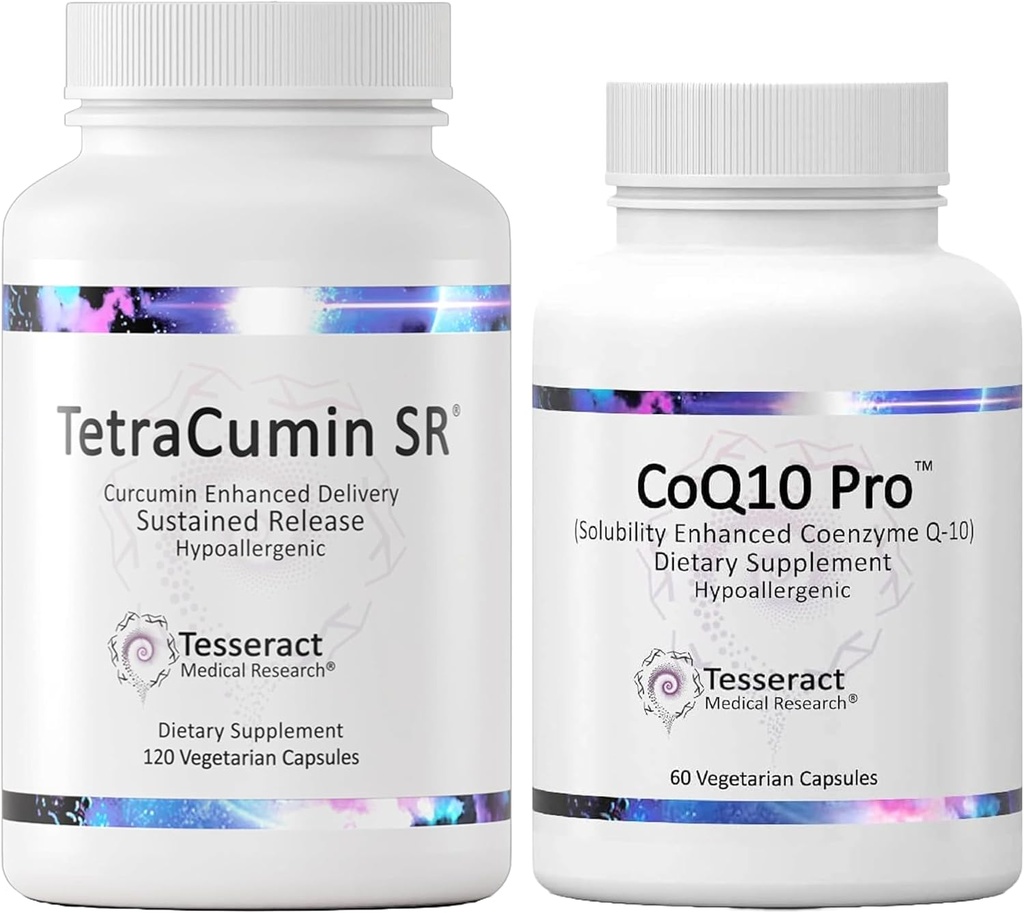 Tesseract Medical Research Body Repair with Vitality Boost, Joint Support Supplement, Sustained release & Coenzyme Q10 Antioksi Supplement for Optimal Health