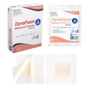 Dynarex Dynafoam Sınır Sulu Yapıştırıcı Köpük Yarası Bandage, 4" x 4", 10 Kont