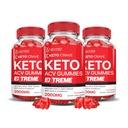 Justified Laboratories (3 Pack Keto Crave Chem ACV Gummies Extreme 2000MG Chem Crave Keto Gummies Advanced Formula Apple Cider Vinegar with Pomegranate Beet Juice B12 Vegan Non GMO 180 Gummys