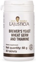 Ana Maria Lajusticia- BREWER'S Yeast - Vitaminlerin Kaynağı, Kalp Sağlığı ve Sağlıklı Digestion - 20 Days Tedavisi Pack Sugar Free & Vegan Dostu.