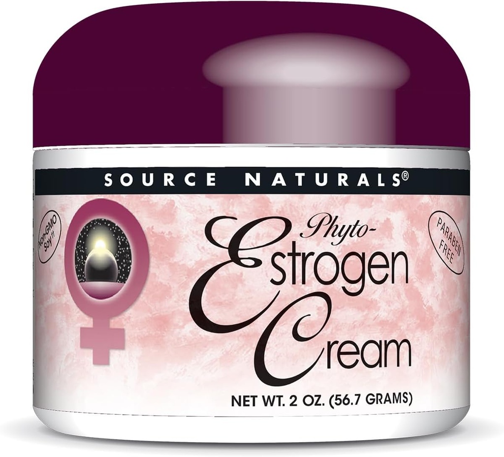 Supersmart Phyto-Estrogen Cream (Advanced Liposomal Delivery) - Pomegranate, Soy Isoflavone, Lecithin - Phytoestrogen Cream for Women | Non-GMO & Gluten Free - 2 Oz/ 56.7g