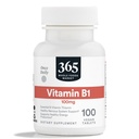 365 by Whole Foods Market, B1 100 mg, Vegan, 100 Tablet
