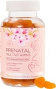 Prenatal Vitamin Gummies - Kadınlar için Temel Nutrients, Gebe ve Fetal Development - Folate (Folic Acid), DHA, Choline, D - Hazırlayın, Destek & Nourish Health - 120 Gummies