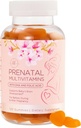 Prenatal Vitamin Gummies - Kadınlar için Temel Nutrients, Gebe ve Fetal Development - Folate (Folic Acid), DHA, Choline, D - Hazırlayın, Destek & Nourish Health - 120 Gummies