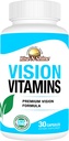 Vizyonları Lutein, Vitamin A, Taurin, çinko, Turmeric Root ve More to Support Vision 30 Count