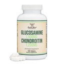 Glucosamine Chondroitin Triple Strength (1,500 mg Glucosamine Sulfate, 1.200 mg Chondroitin) 180 Tablet, Two Moon Supply (Joint Support Supplement) Gluten Free, Non-GMO Tarafından Double Wood
