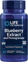 Life Extension Blueberry Extract and Pomegranate, artal Health Support, antioksidan Savunma, Gluten-Free, Non-GMO, Vegetarian, 60 Vegetarian Capsules
