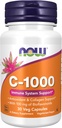NOW Συμπληρώματα τροφίμων, βιταμίνη C-1.000 με Rose HIPS & Bioflavonoids, Αντιοξειδωτική προστασία*, 30 κάψουλες Veg