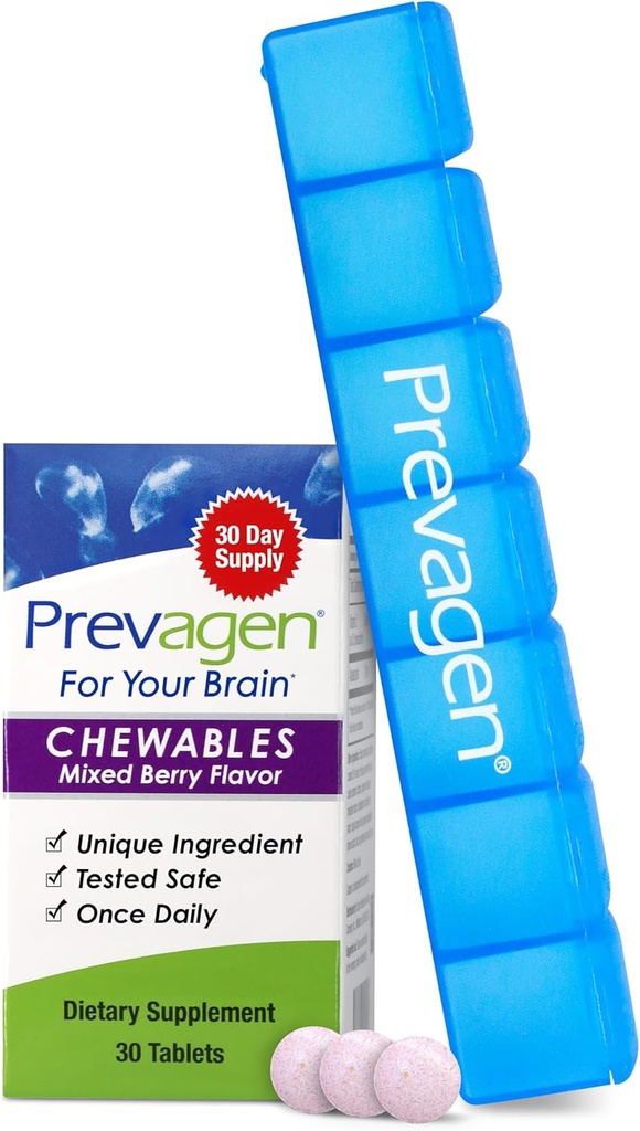Prevagen Κανονική δύναμη Mixed Berry Chewables - 30 δισκία (1 μήνας προσφοράς) 