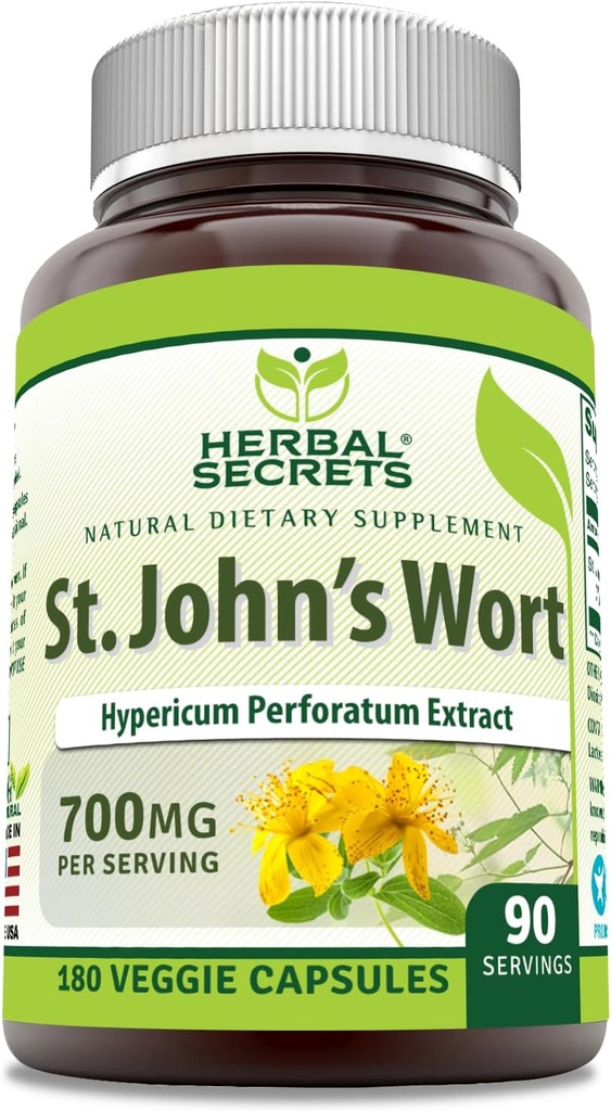 Herbal Secrets St. John's Wort 700 Mg 
