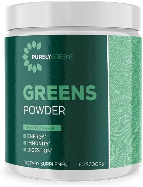 Spinach, Kale & Beet Root Toz, Daily Super Greens Toz Destekleri Digestive, Gut Health, Energy, Immunity, Smoothie Mix with Veggie & Fruit Toz, 60 Hizmetler