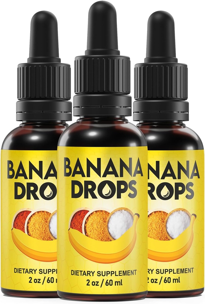 Orijinal | BananaDrops Resmi Formula (3 Paket) 90 Gün boyunca