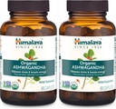 Himalaya Organik Ashwagandha, 120 Day Supply, Herbal Supplement for Stress Relief, Energy Support, Occasional Sleeplessness, USDA Organic, Non-GMO, Vegan, Gluten Free, 670 mg, 60 Caplets, 2 Pack