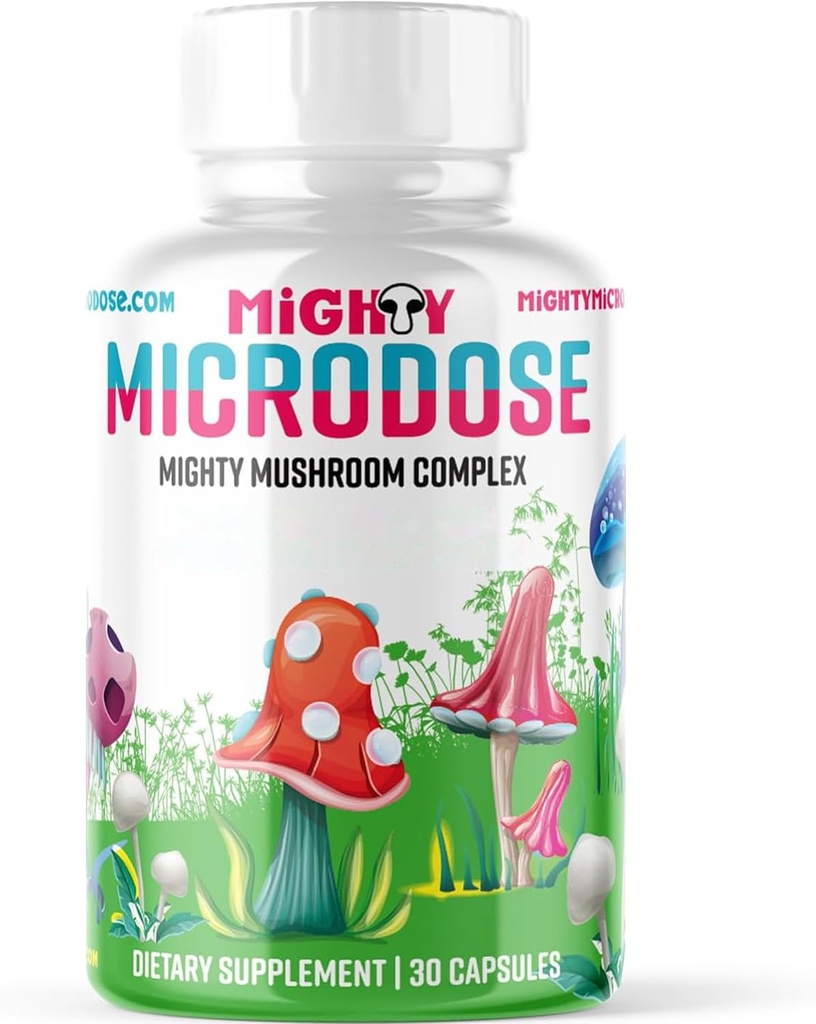 5-Mushroom Nootropic Blend - 30 Capsules, Turkey Tail, Reishi, Maitake Mushroom Extract with High Beta Glucan, & Lion Mane Mushroom Supplement Capsules, Functional Mushrooms Herbal Supplements