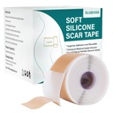 Silikon Scar Sheets (1.6)x 158" Roll-4M), Renkli Yok Tedavisi için Silikon Kesirleri, C-Section, Keloid, Burn, Acne, Surgery Scars