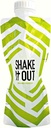 Protein Shakes için Collapsible Shaker Şişe, Supplements - 12 Ounce Reusable, Recyclable, Travel Şişe