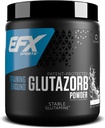 EFX Sports Education Ground Glutazorb Toz | Yüksek Yoğun, pH Doğru Glutamine Supplement | Digestion & Immune Support | 140 Hizmet (Unflavored)