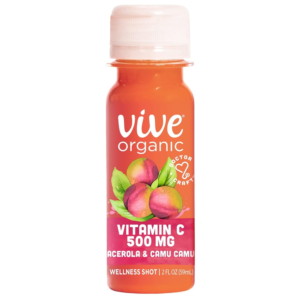 Vive Organic Pure Boost Vitamin C Shot (2oz Şişe)