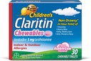 Claritin 24 Saat Antivirüsleri Çocuklar için Çekilebilir, Drowsy Antihidrasyonu, 30 Count