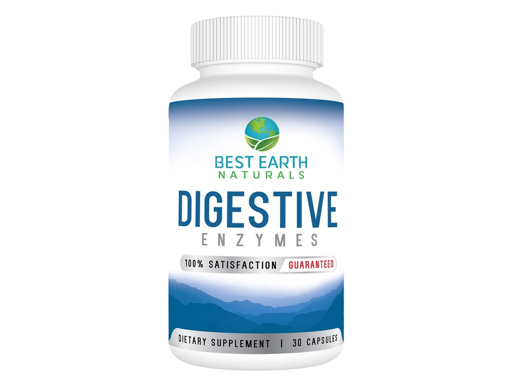 En İyi Dünya Naturals Digestive Enzymes Maksimum Güçlü Formula 30 Sebze Kapsüllerini Teşvik Etmeye Yardımcı Olmak