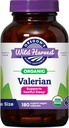 Oregon'un Wild Harvest Non-GMO Organik Valerian Capsules Un Habit Form Herbal Sleep Aid, Melatonin Free, 180Count