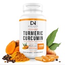 Turmeric Curcumin with BioPerine Black Pepper 1400 mg, Support GLP-1 Natural, Max Abxia Turmeric Supplement for Joint Support with 95 Standardized Curcuminoids C3 Kompleksi, Non GMO, 120 Capsules